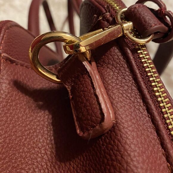 Urban Expressions Maroon Work Tote Bag - Picture 5 of 13